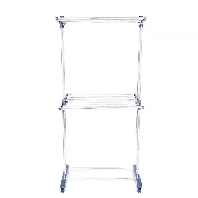 LiMETRO Double Pole 2 Layer Clothes Drying Stand