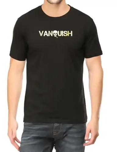 Vanquish - Men's regular fit Black t-shirt - S