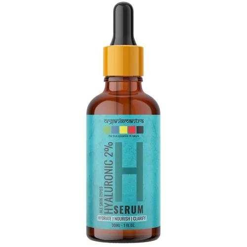 Organix Mantra Hyaluronic Acid 2% Serum for Intense Hydration, 30Ml