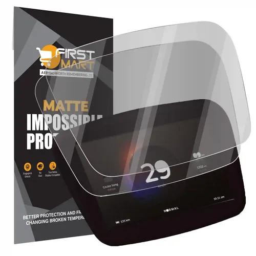 FIRST MART Screen Protector for Ola S1 / S1 Pro / S1 Air Electric Scooter - Impossible Fiber Company Fitted Full Screen Protection & Installation Kit (Matte, Pack of 2)