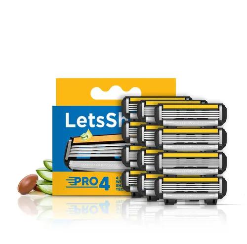 LetsShave Pro 4 Blades For Men Pack Of 12