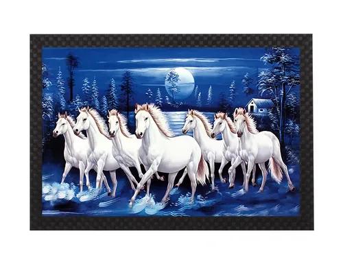 Horse Wall Painting For Home Decoration Pack of 1 (50 x 35 Cm)- Pattern 147